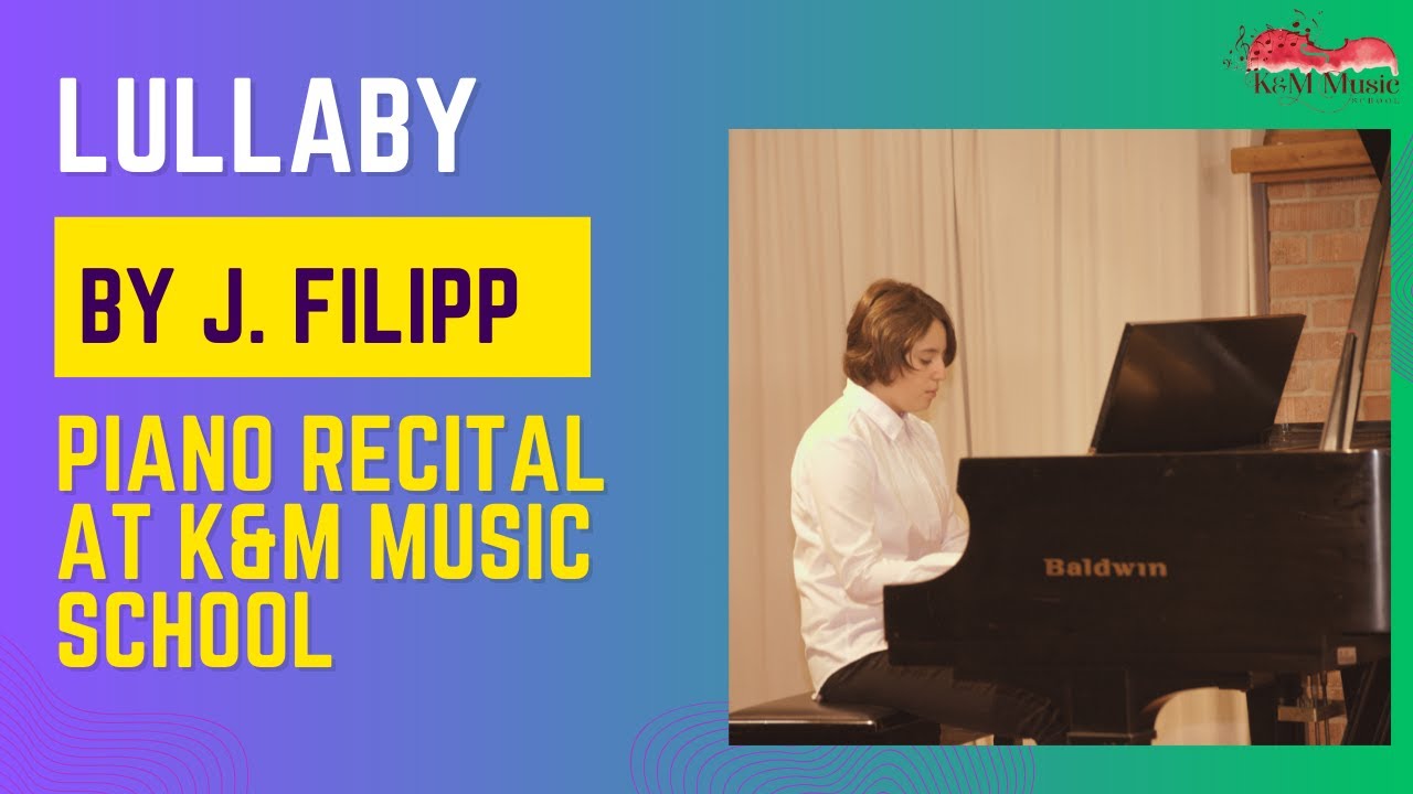 Piano recital at K&M Music School - Anya Benaissa
