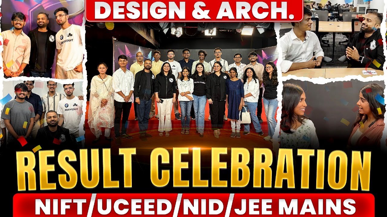 Celebrating Success | Result Celebration Ceremony for Design & Arch Students| NIFT | NID | IIT