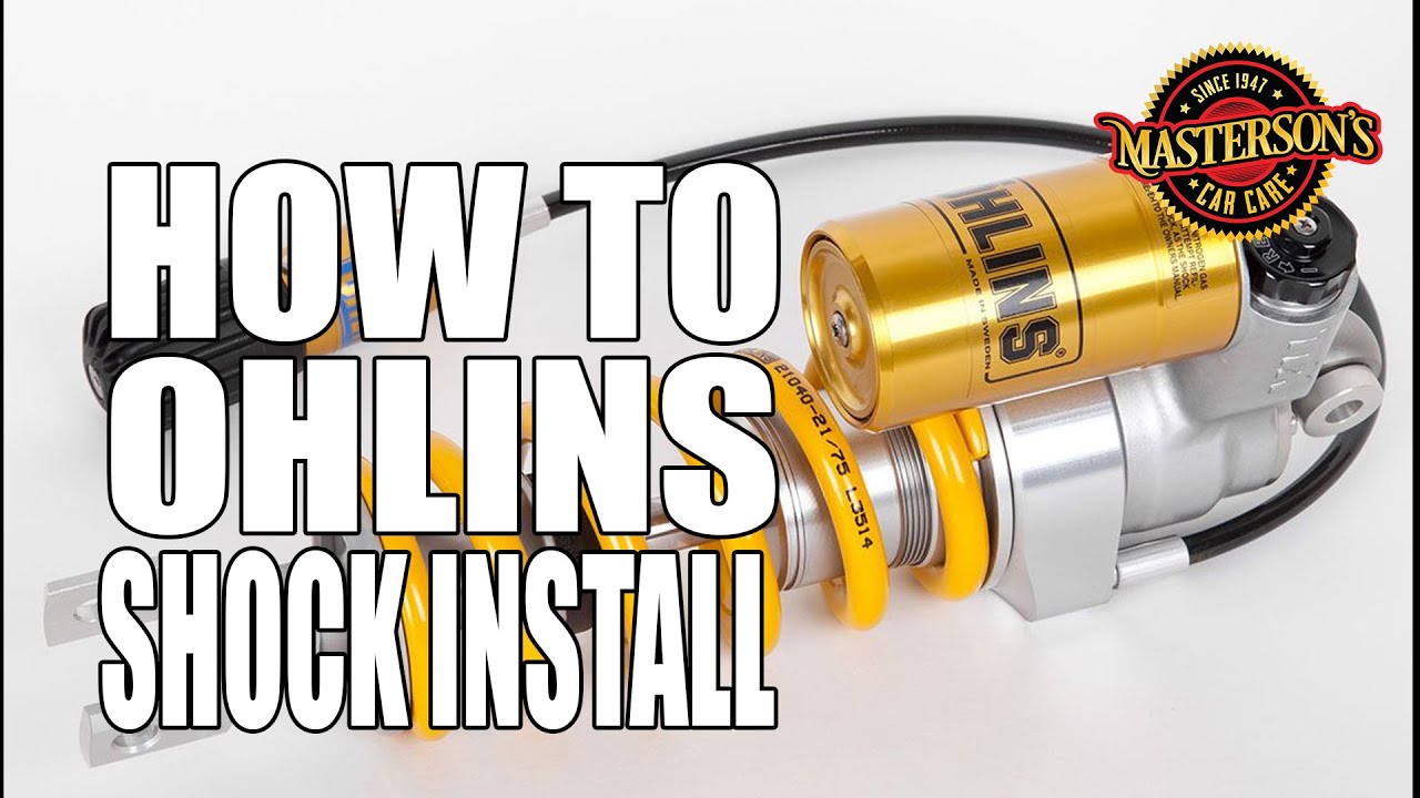 How To Install OHLINS Rear Motorcycle Shock - Honda CB1000R