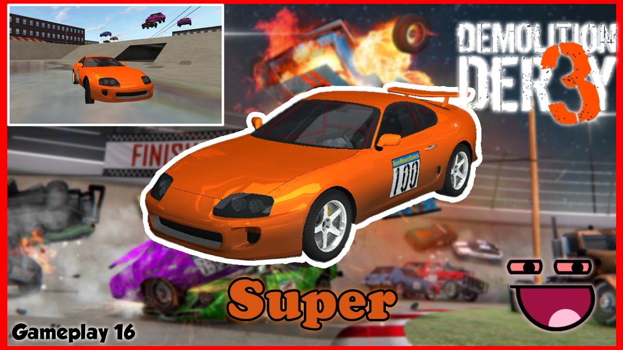 Super || Gameplay # 16 || Demolition Derby 3