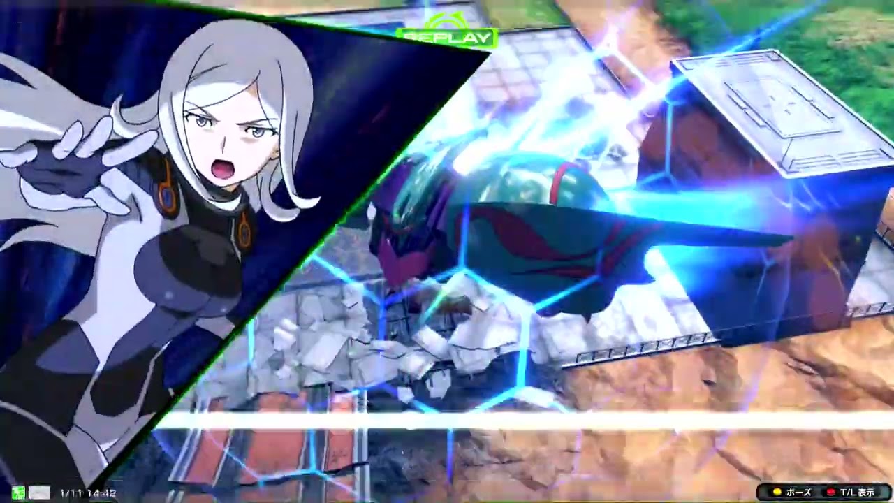 【ソロ】バエル/ザナドゥ VS マイティーストライクフリーダム/キュベレイパピヨン