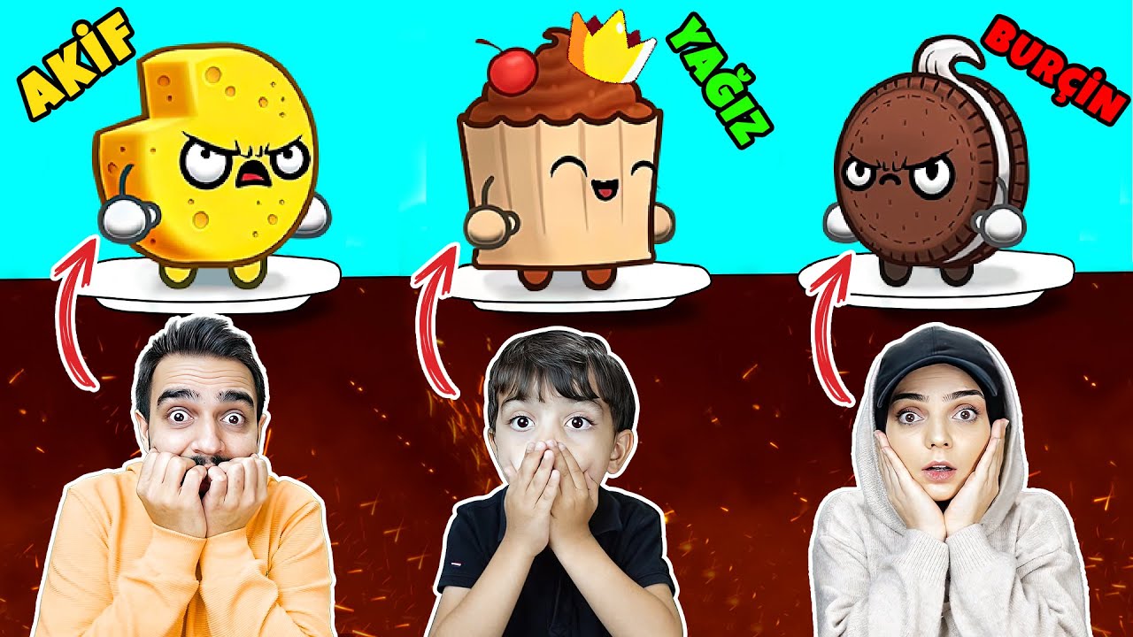 YAĞIZ TEK BAŞINA İKİMİZİ YENDİ !! 😱 Ultra Foodmess