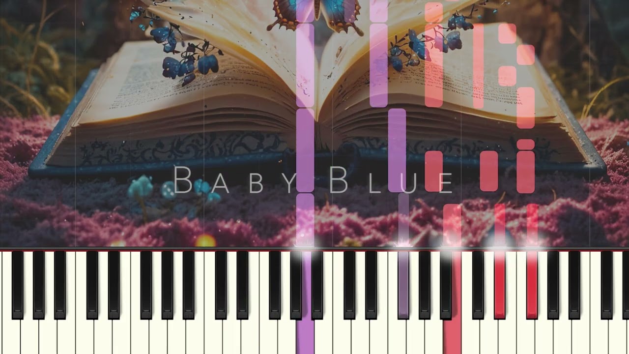 NCT WISH 엔시티 위시 - 'Baby Blue' Piano Tutorial
