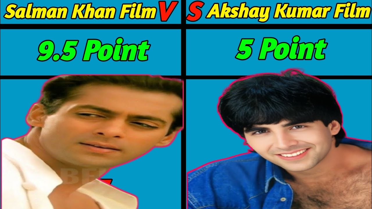 Akshay Kumar vs Salman Khan - 10 Faisle Jo Career Bana Ya Bigaad Gaya  ( Paisa, power, Planing Sab).