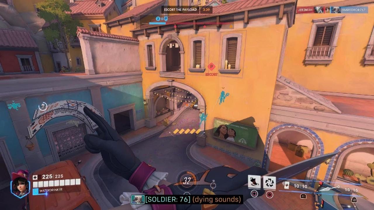 THIS Junkrat player was so tilted at our team Overwatch