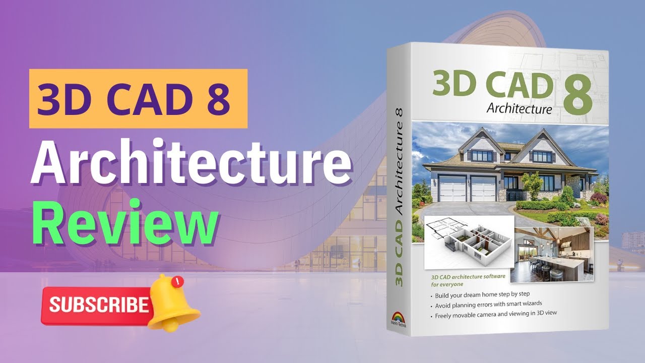 Transform Your Designs with 3D CAD 8 Architecture!