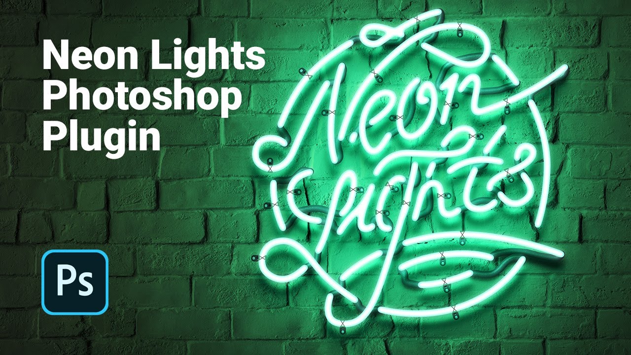 Neon Lights Photoshop Plugin