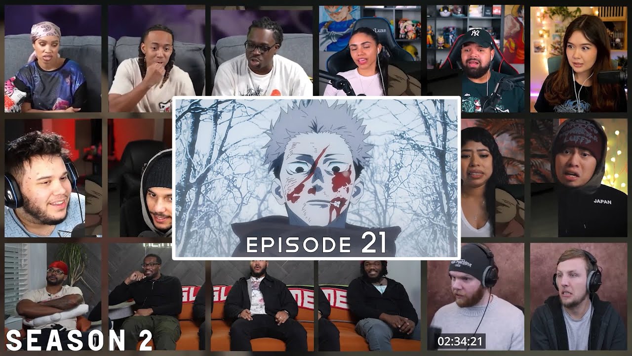 Jujutsu Kaisen Season 2 Episode 21 Reaction Mashup | 呪術廻戦