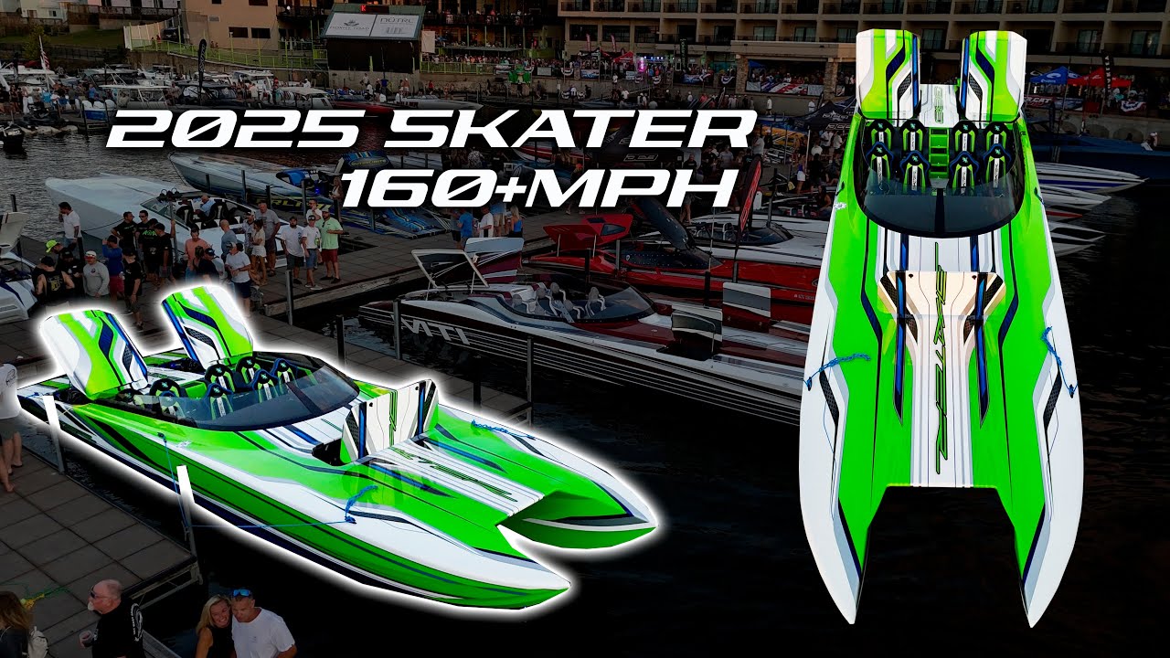 Fastest boat ride of my life! 2025 388 Skater W/ 2200hp!