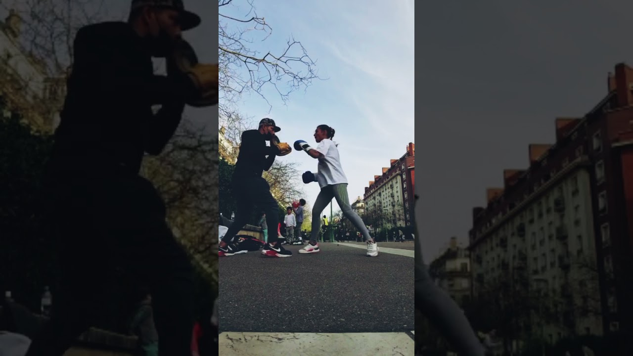 Boxe 🥊Combinaison Mitt Pad Drills . 