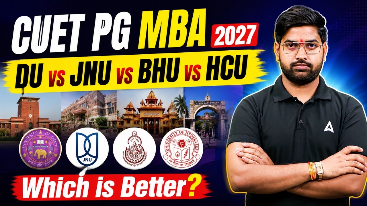 Best MBA Colleges Through CUET PG 2027 | BHU, HCU, DU & JNU Comparison | Adda247 CUET PG
