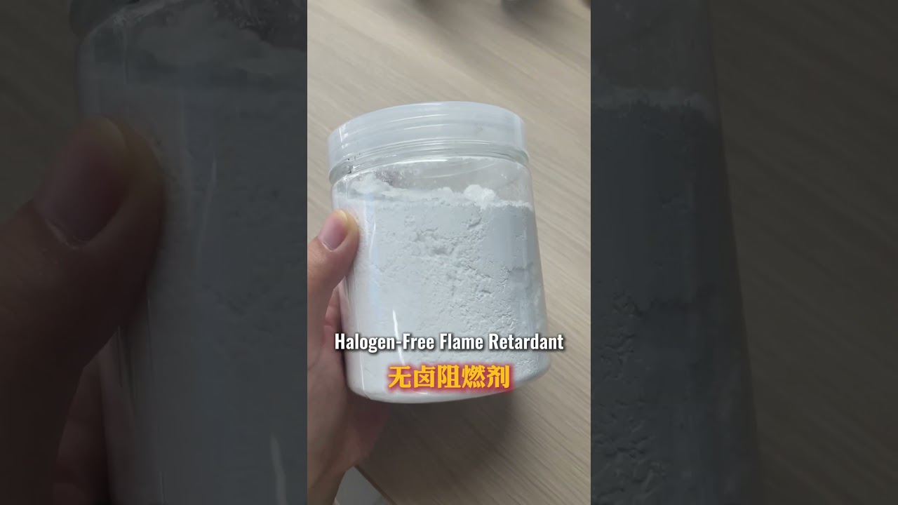 Replace antimony trioxide #flameretardant #plastic #HalogenFree #UL94V0 #SafeMaterials #ecofriendly