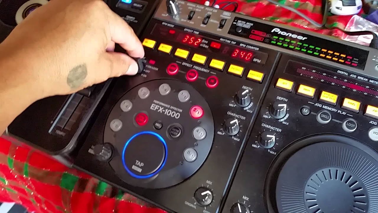 Pioneer CDJ-1000 & Pioneer EFX-1000