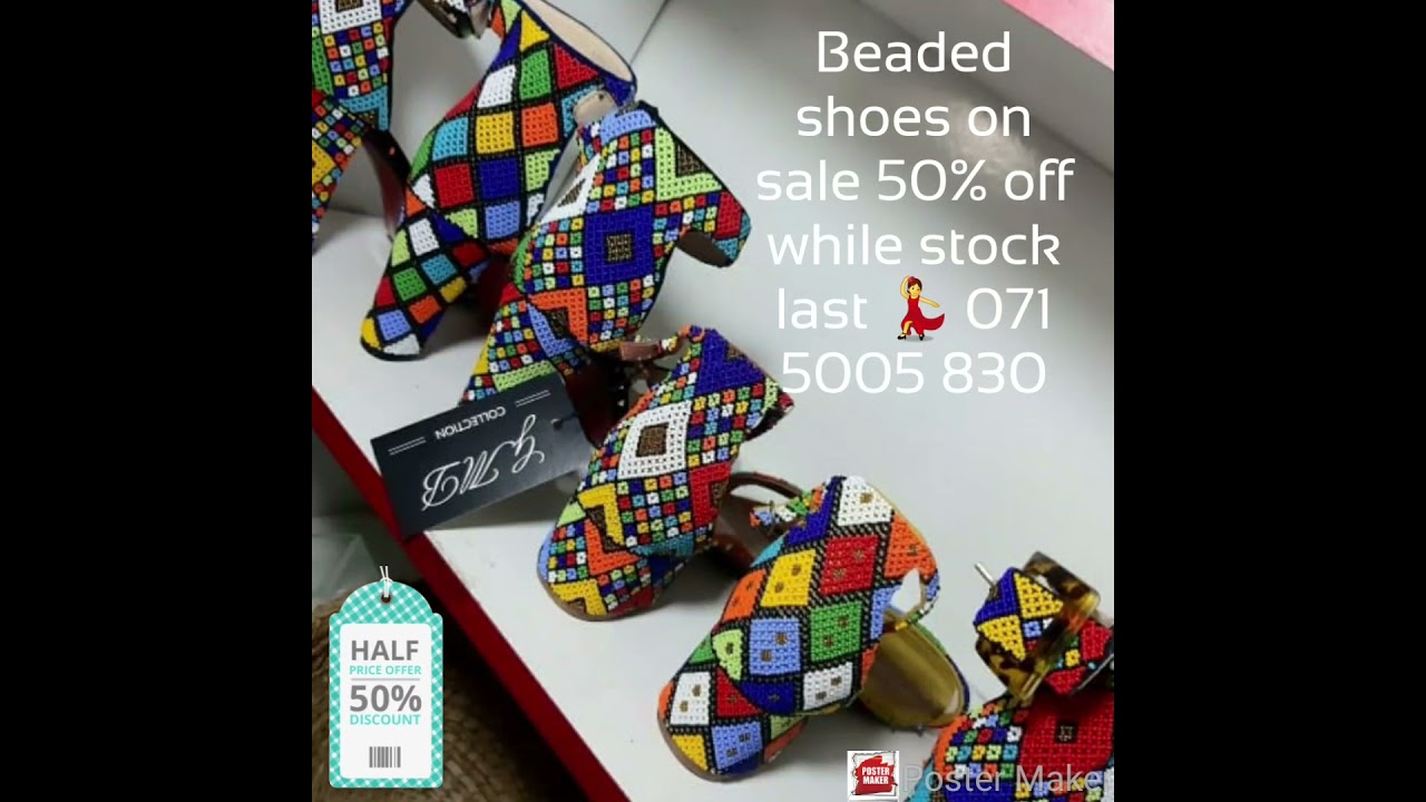 Beaded Shoes on sale