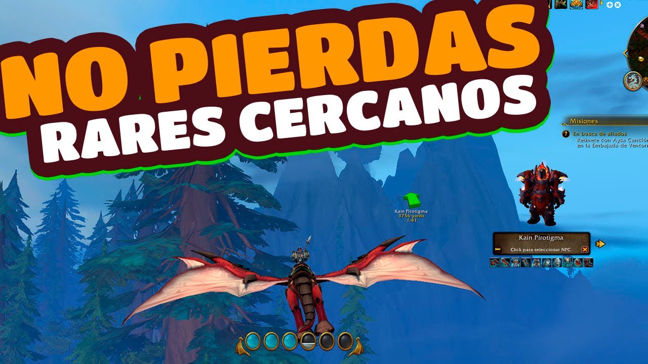 Addons wow para encontrar elites raros cercanos mas f&aacute;cilmente