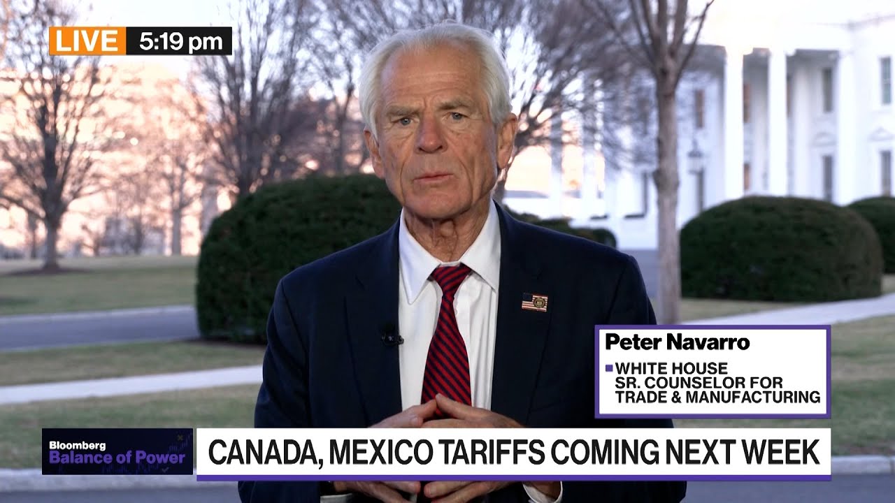 Peter Navarro Reacts To Trump Tariff Confusion: Full Interview