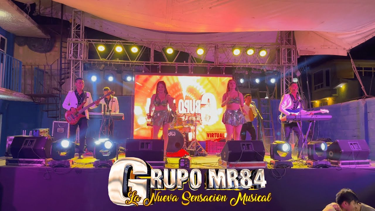 PRESENTACION GRUPO MR84 EN CUAUTITLAN EDOMEX #cumbiastropicalesparabailar