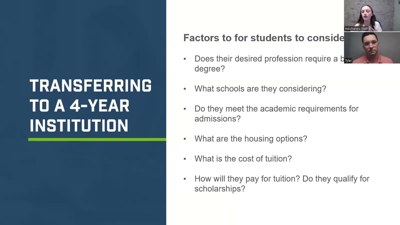 tnAchieves Workforce Mentors: Determining Student's Post Graduation Plans