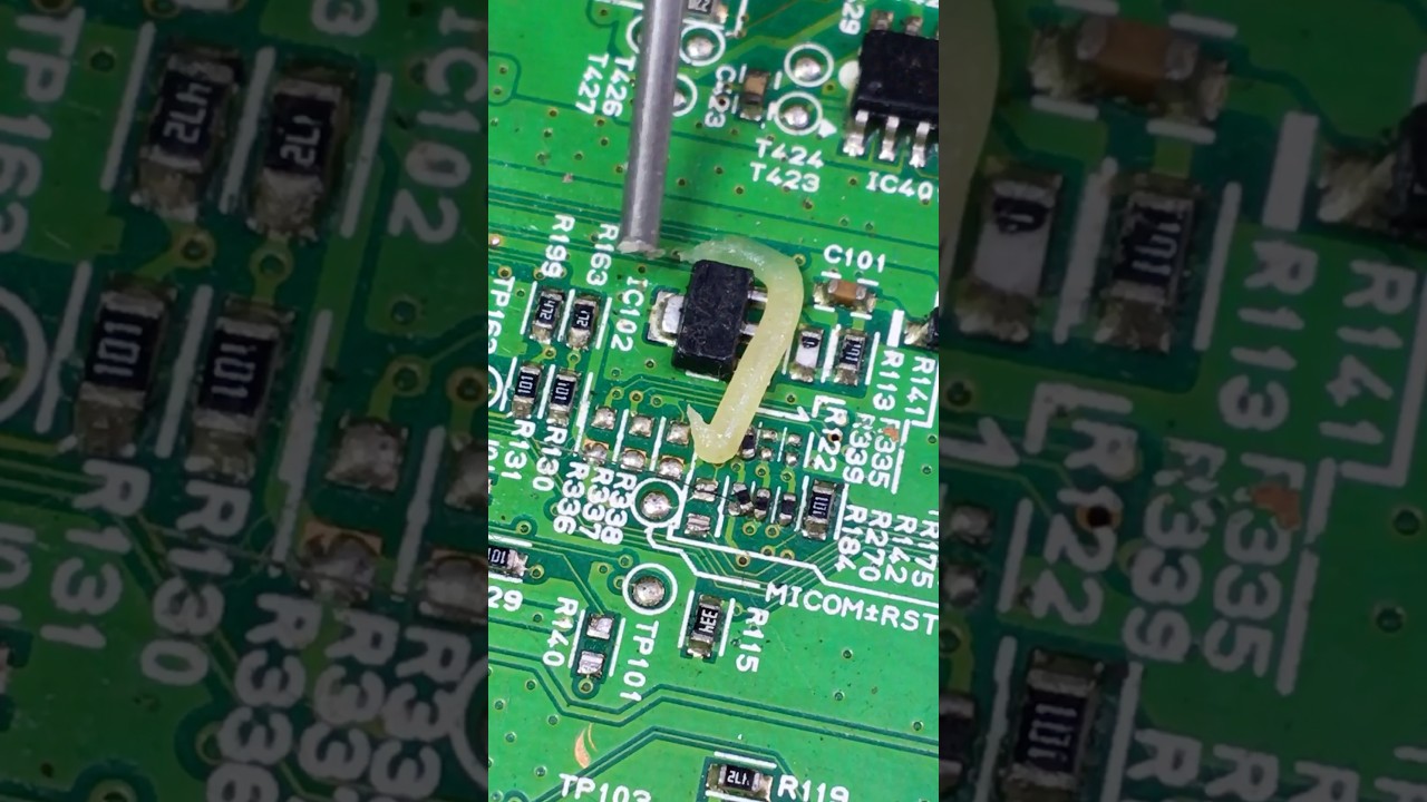 TV Not Working? Fixed the Motherboard! 🔥🛠️ #shortsfeed #shortvideo #repair