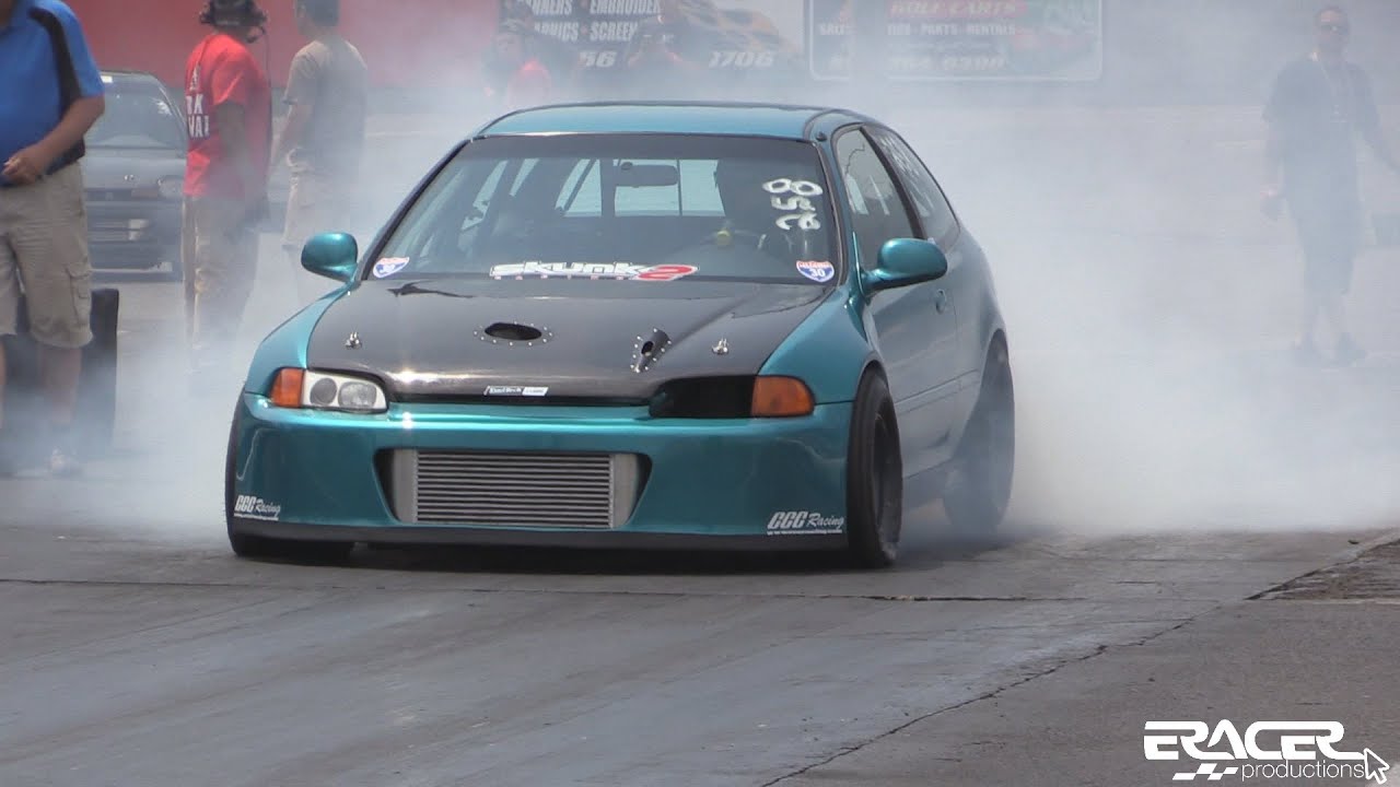 Обзор Xtreme FWD (SFWD) по этапам | Возрождение импорта на Atco Dragway, 11 июня 2016 г. | ERacer