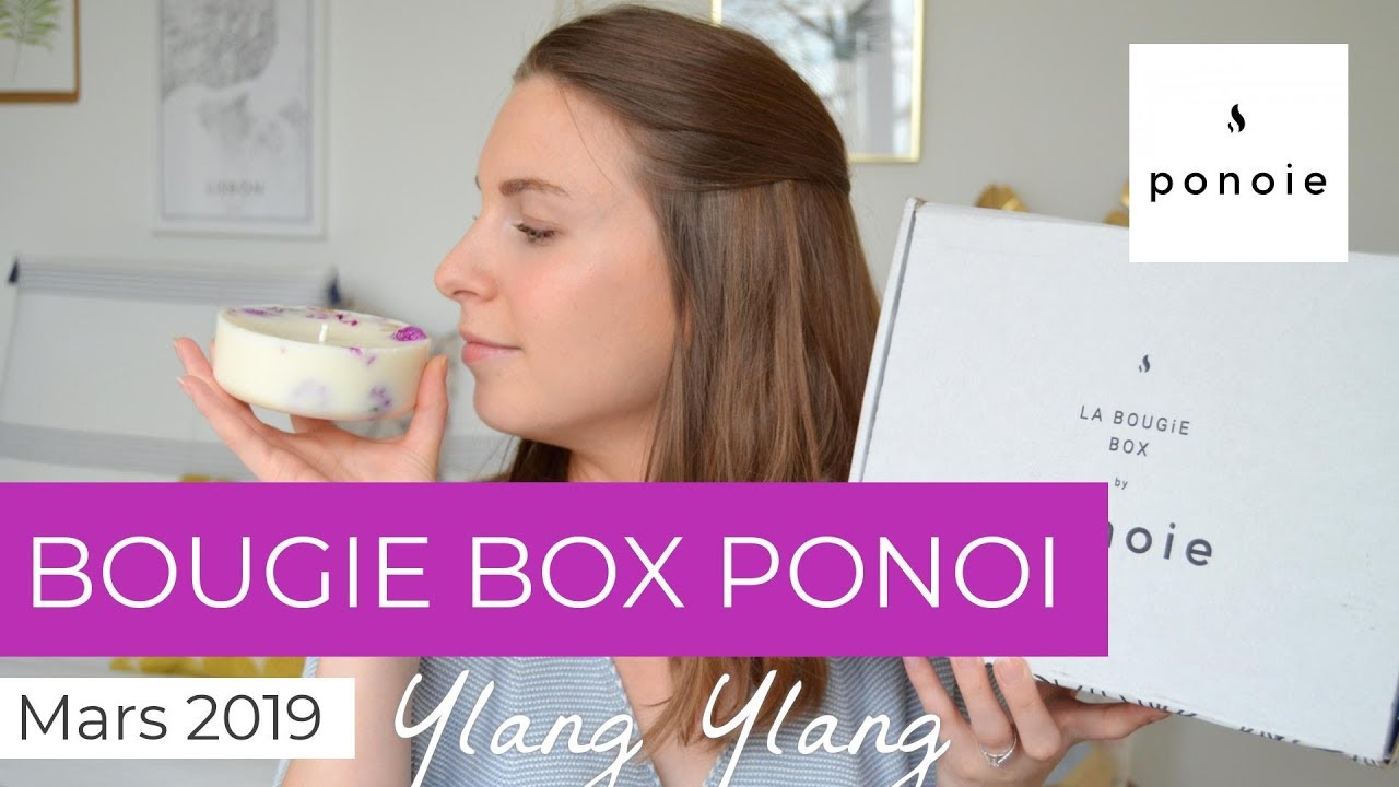 Bougie Box By Ponoie - Mars 2019 : Ylang Ylang