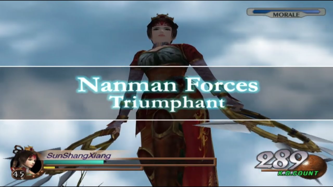 Dynasty Warriors 3 - Battle of Hu Lao Gate | Sun Shang Xiang (Expand Dong)