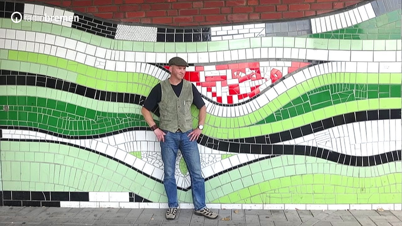 Ein Hauch von Hundertwasser in Schweringen: Fliesenleger oder Künstler ? [27.08.2018]