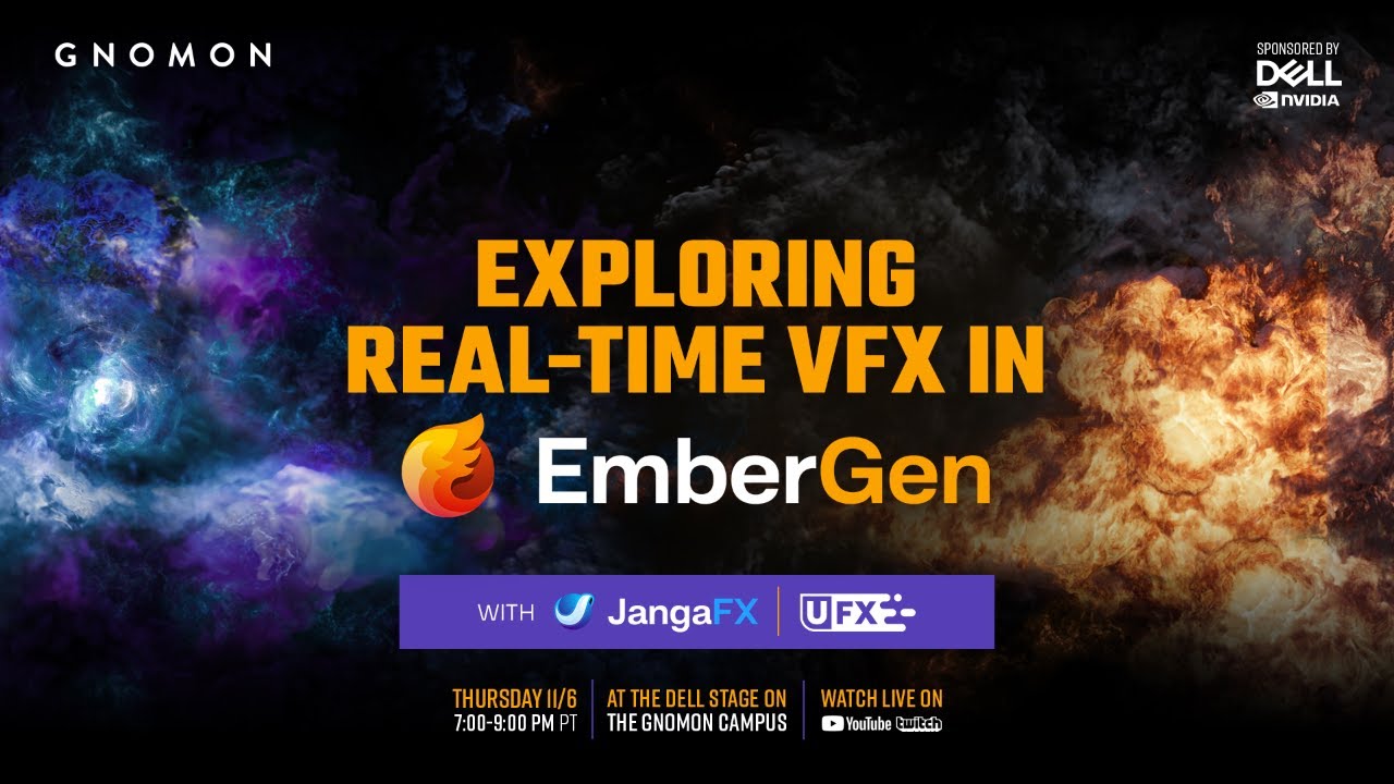 Exploring Real-Time VFX in EmberGen with JangaFX & Undertone FX