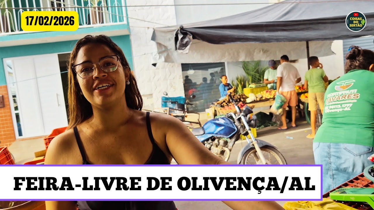 Feira-livre de Olivença na última terça-feira de fevereiro de 2026