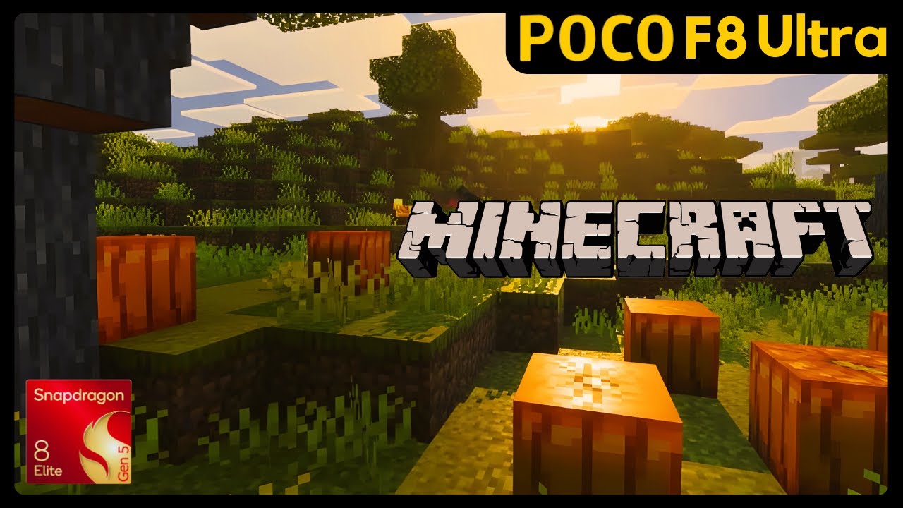Minecraft | Xiaomi Poco F8 Ultra | 16/512 | Snapdragon 8 Elite Gen 5 | Max Settings