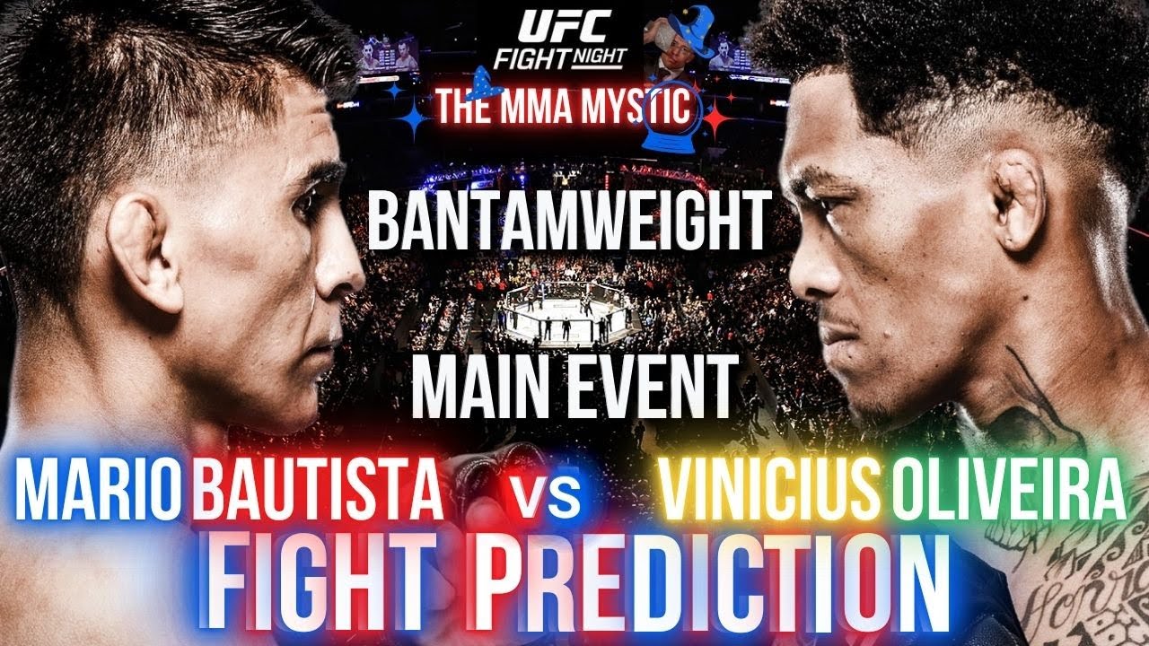Mario Bautista vs Vinicius Oliveira UFC Prediction – Bautista’s Pace vs Oliveira’s Power