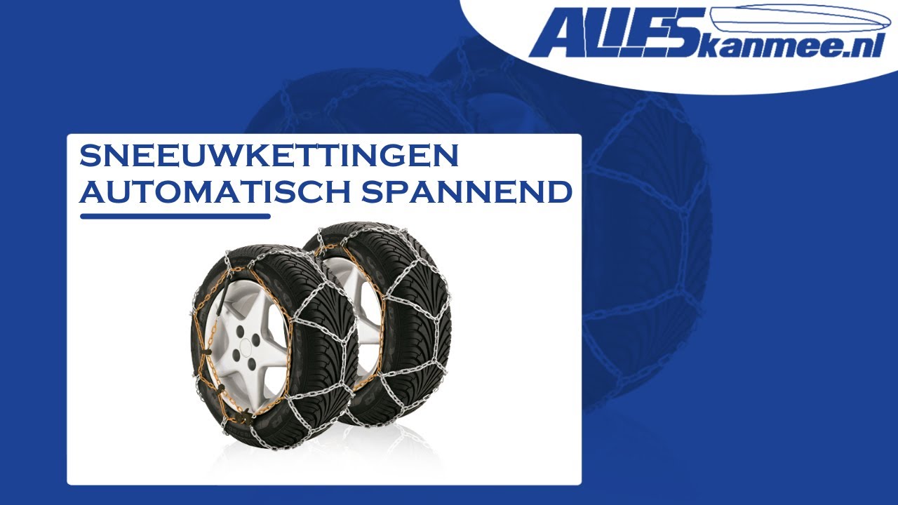 Sneeuwkettingen automatisch spannend 9mm Picoya | Alleskanmee.nl