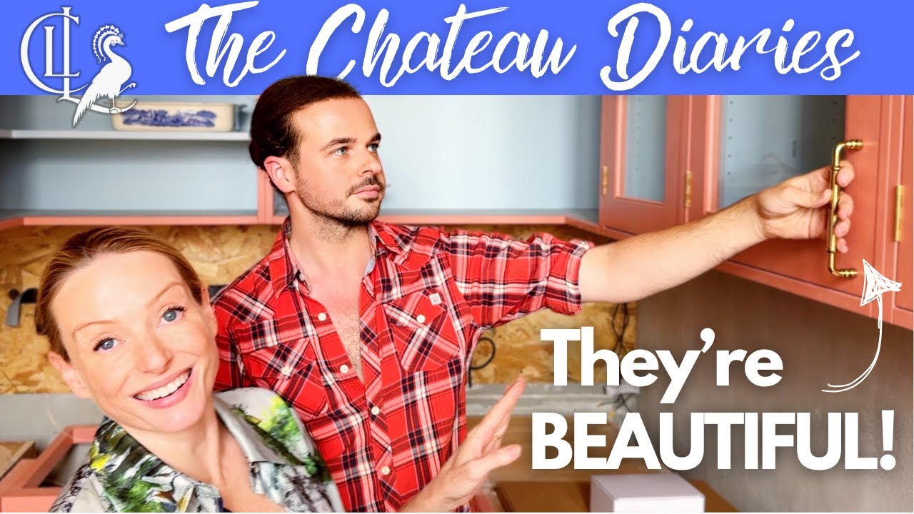 Revealing Our New Kitchen Handles for the Chateau! 🏰🛠️