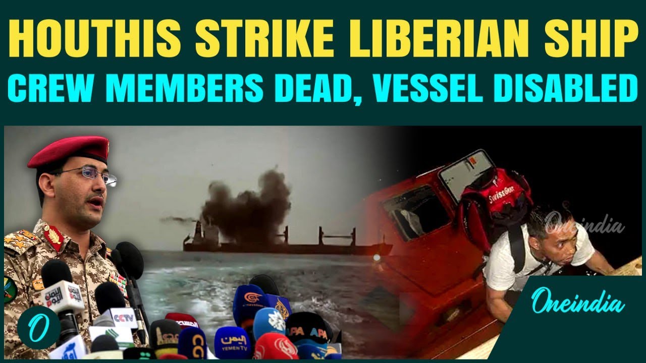 Red Sea Breaking: Houthis First Deadly Blitz Kills Two Destroy Eternity-C | Big Blow To Israel & US