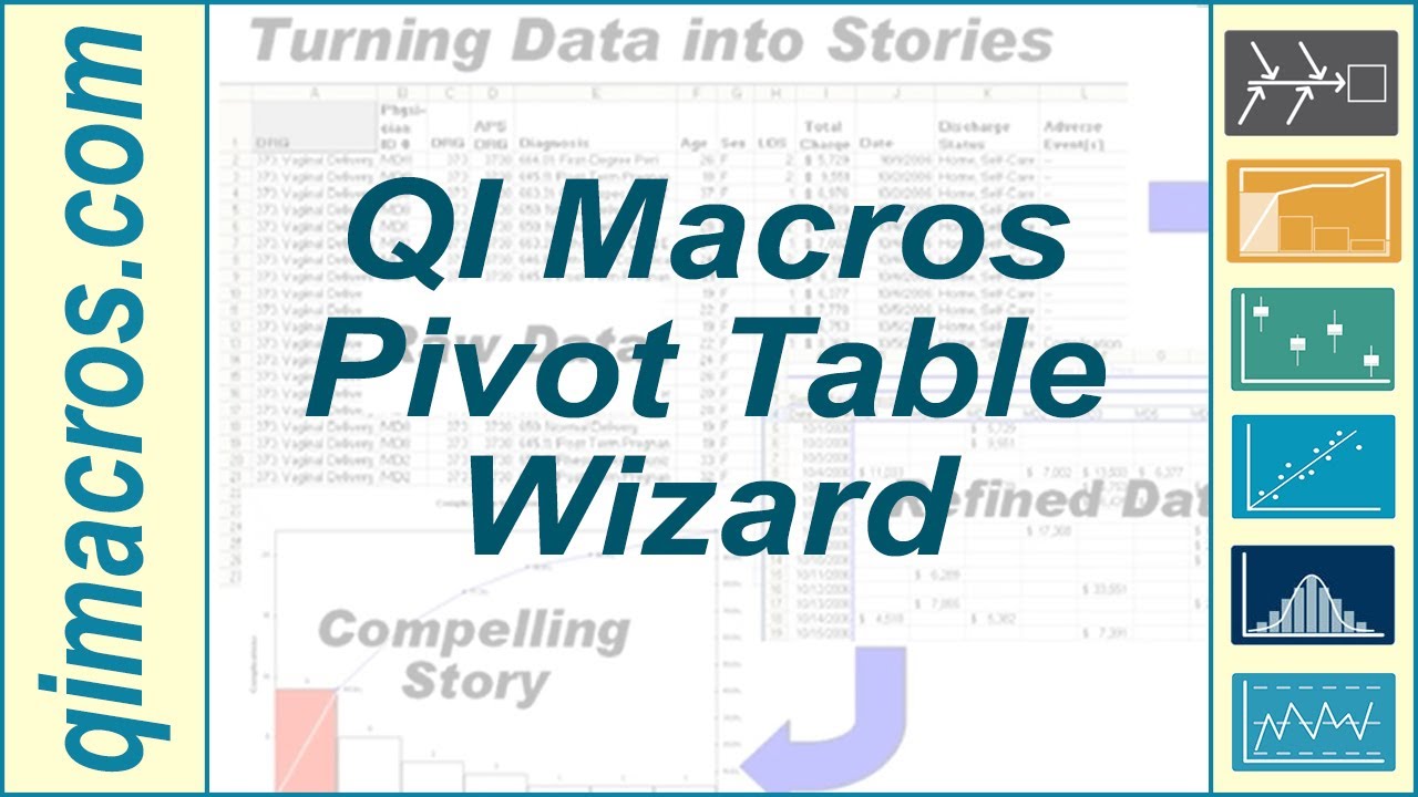 QI Macros - PivotTable Wizard for Excel