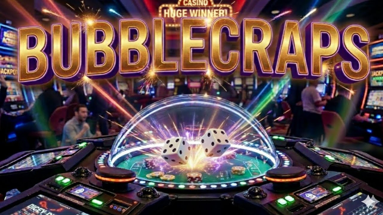 Bubble Craps - A long grind but still made some profit!