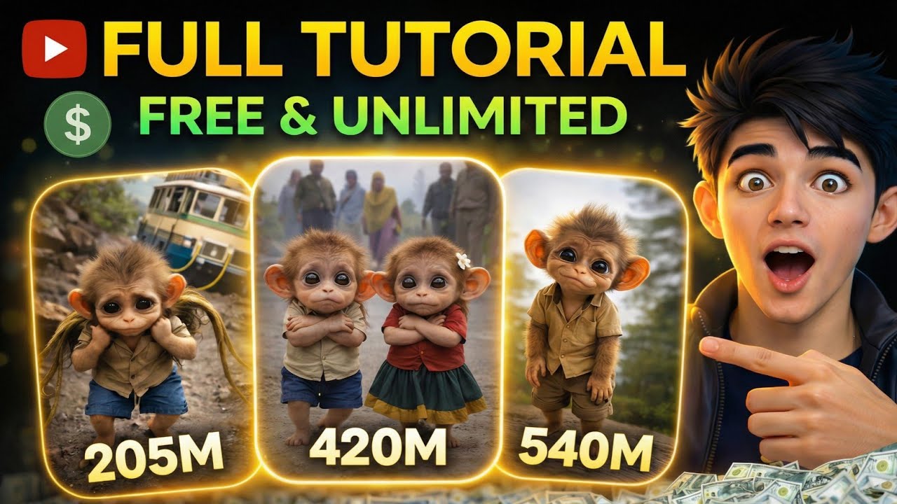 How To Create VIRAL AI Shorts (100% Free & Unlimited) 🤑 | Mobile Tutorial + Channel Giveaway