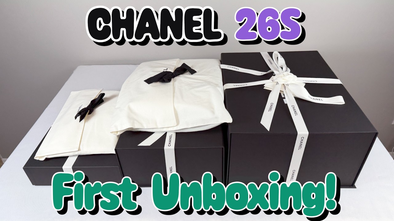 Chanel 26S First Unboxing! #chanelbags