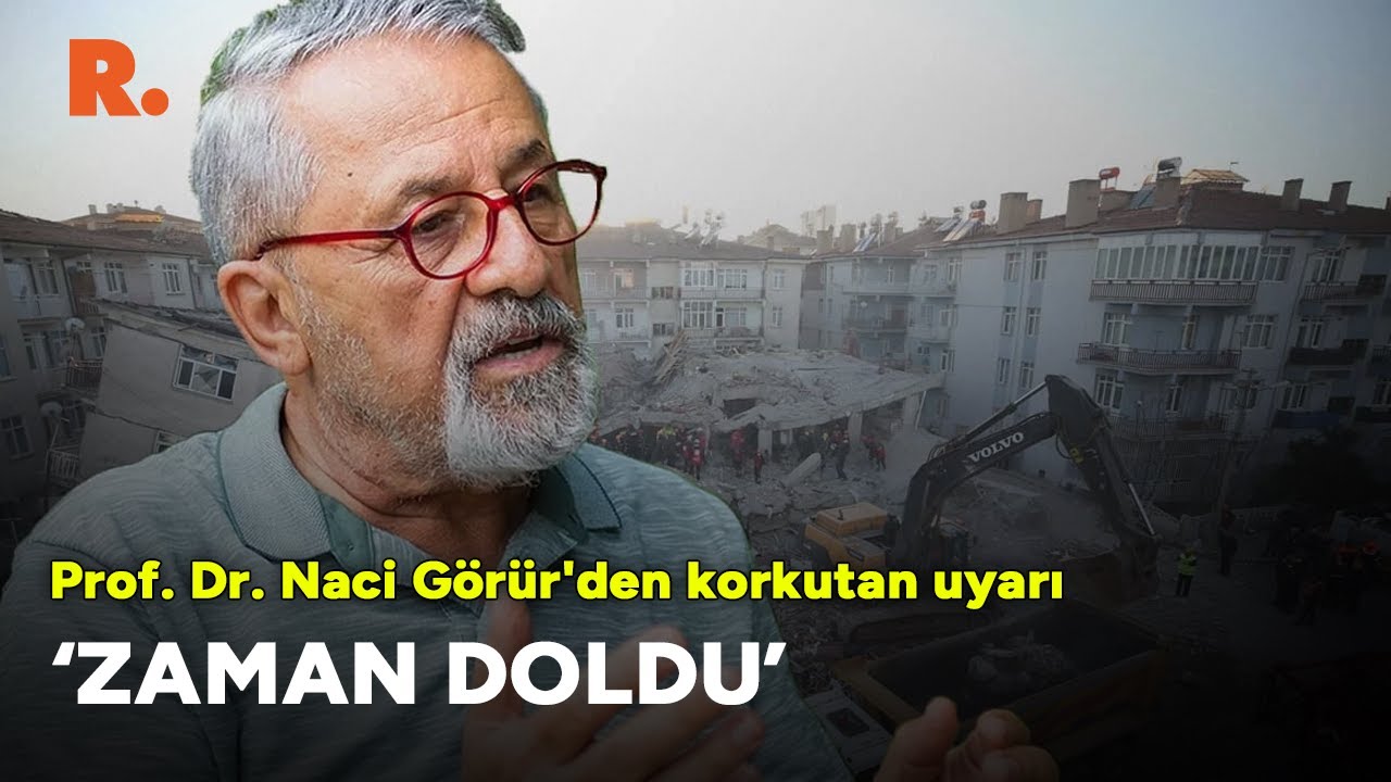 Prof. Dr. Naci Görür'den korkutan uyarı: Zaman doldu