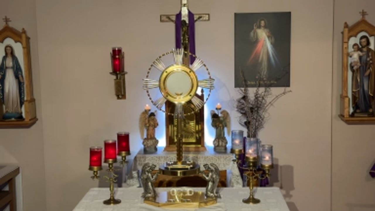 LIVE Eucharistic Adoration - Sisters of Divine Mercy