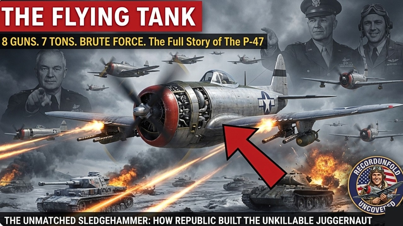 Как истребитель P-47 Thunderbolt сокрушил Люфтваффе