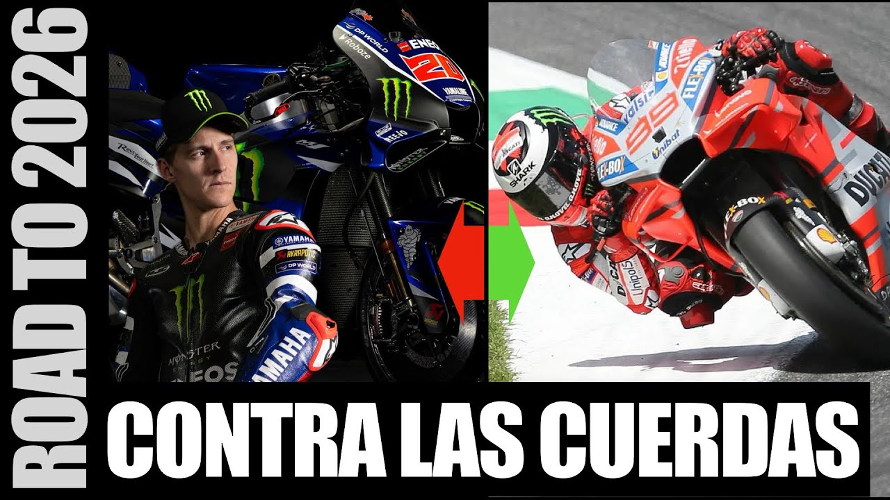 Lorenzo pone a Quartararo contra las cuerdas - Así es la nueva Yamaha V4