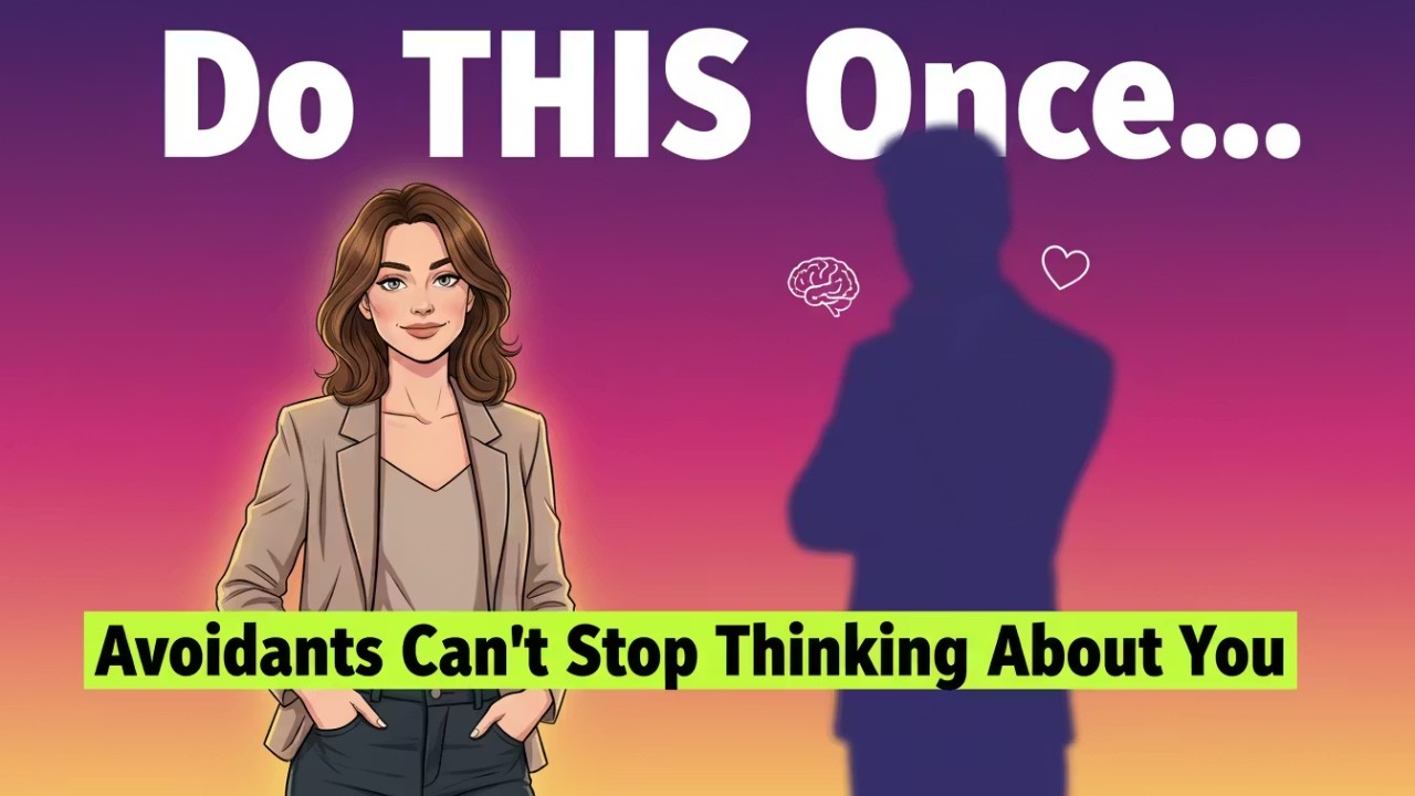 Do THIS Once… Avoidants Can’t Stop Thinking About You || Avoidants Advice Motivation