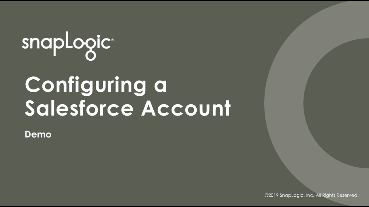 Настройка учетной записи Salesforce