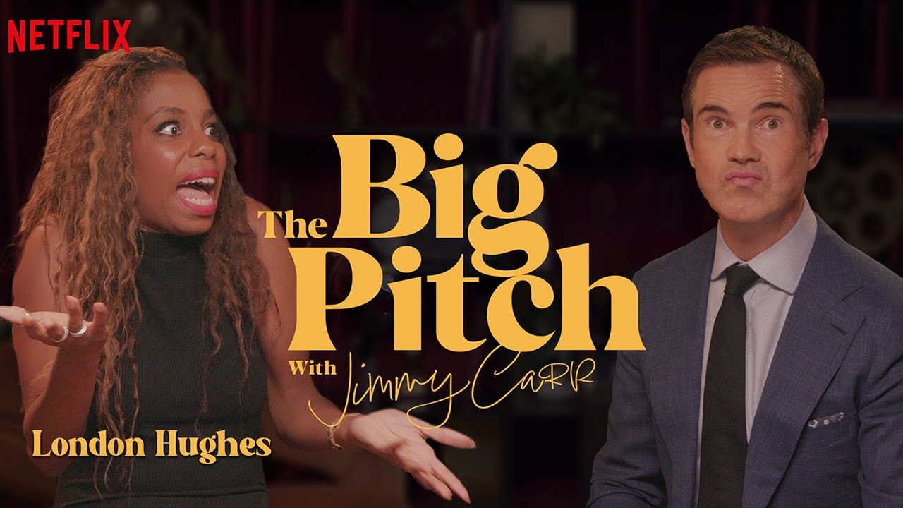 London Hughes Pitches a Gender Bending Doppelganger Drama! | The Big Pitch with Jimmy Carr