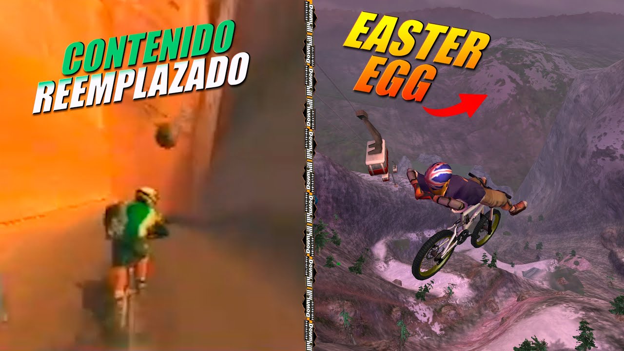 Curiosidades Descartadas de Downhill Domination