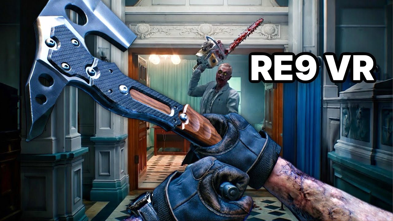 Resident Evil 9 VR is TERRIFYING | Full 6DOF Gameplay (RE Requiem)