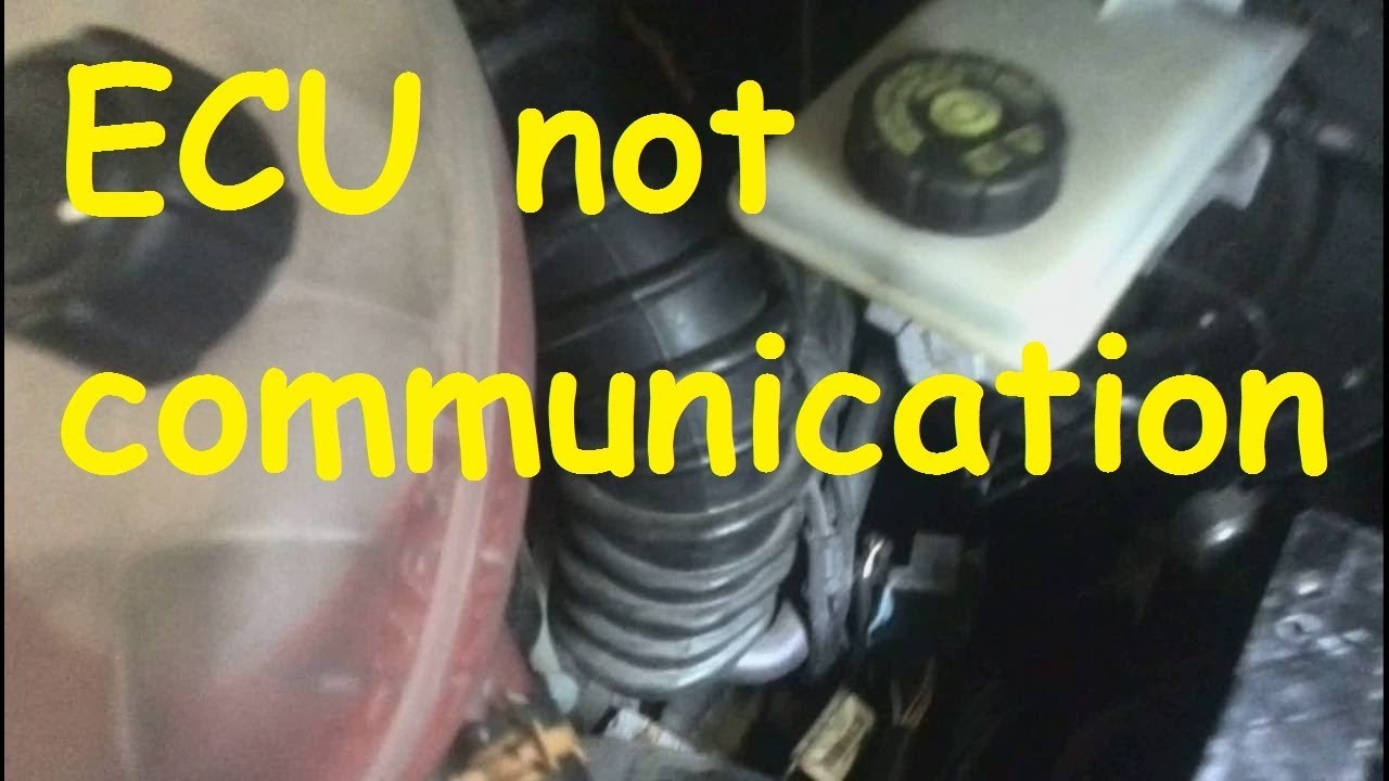 Renault Trafic Opel Vivaro Nissan Primastar / ECU Not communication