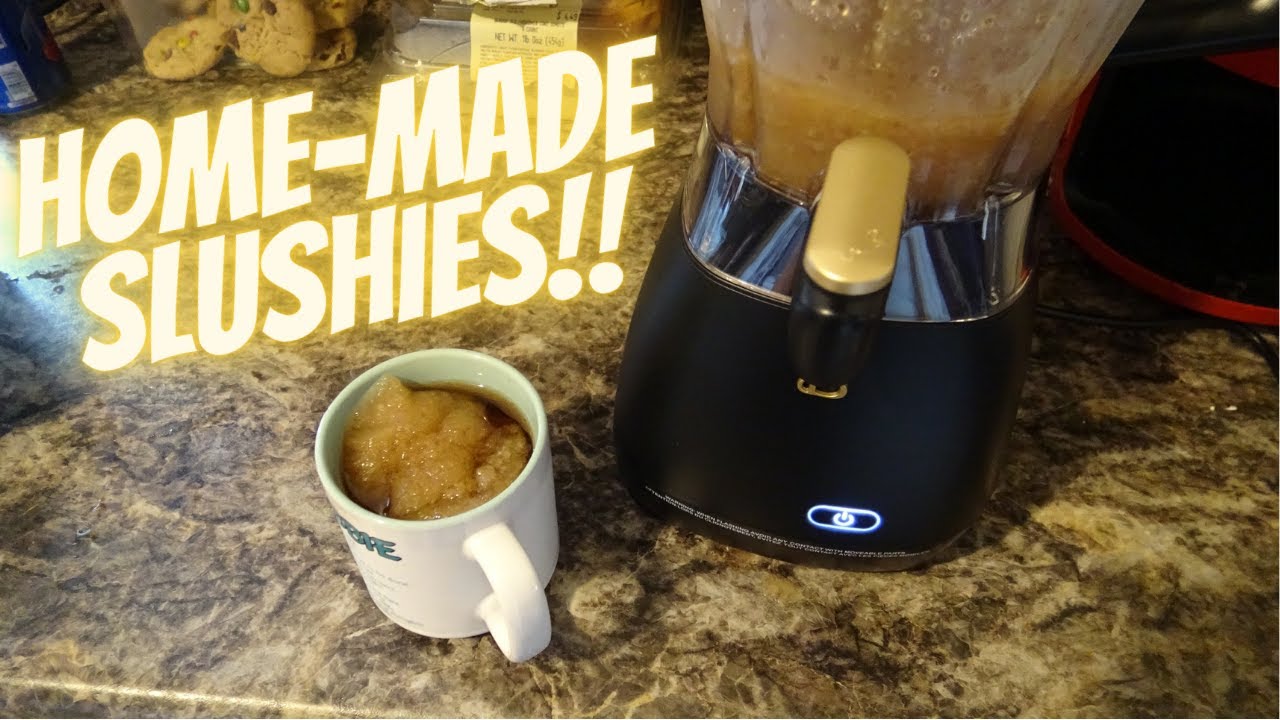 Прекрасный аппарат для приготовления замороженных напитков Slush Crush | Pepsi Slushie в блендере