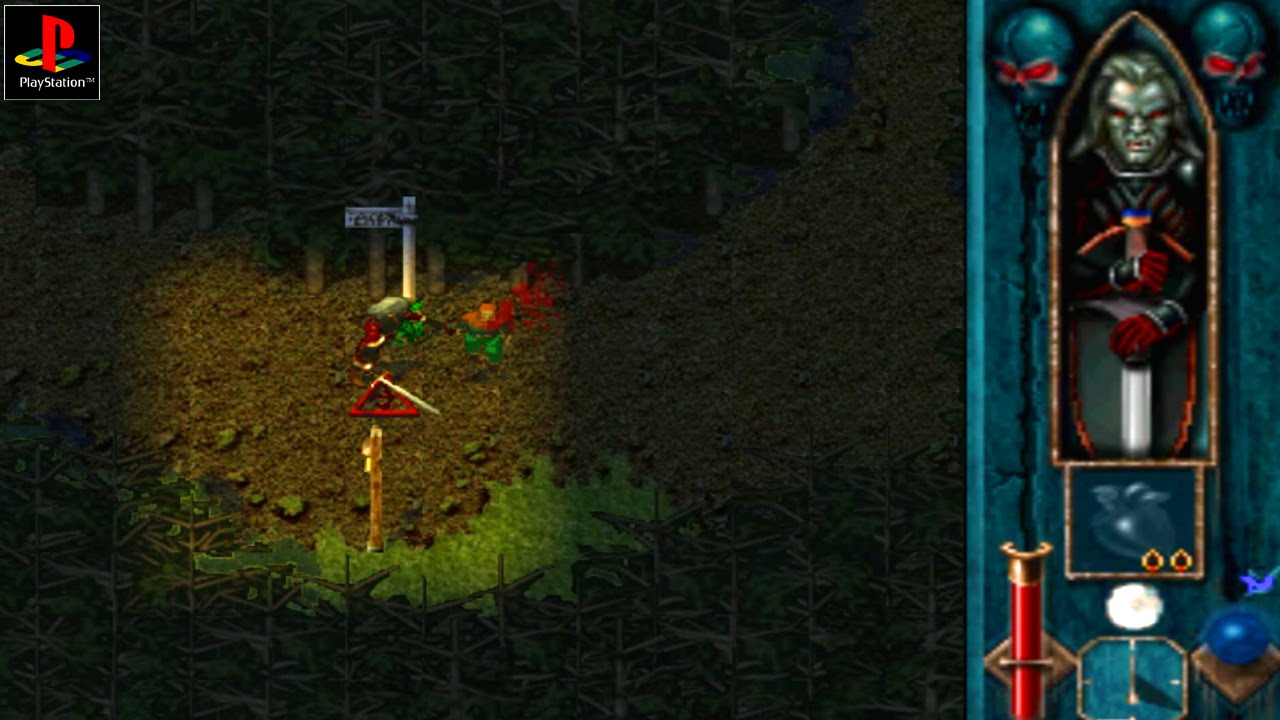 Blood Omen: Legacy of Kain &mdash; геймплей PSX / PS1 / PS One / HD 720P (Epsxe)